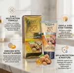 XQM Walnut & Amber BB Cream 5 In 1 For Gently Tanning Skin With SPF 15 With Light Foundation (80 g)