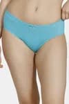 Zivame (Pack of 3) Hipster Low Rise Anti-Microbial Panty For Women - Anthracite Pacific Ceramic