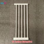 Child Safety Gate With added Extensions - Fits 4 Ft 1 inches - For Staircases And Doors, No Drilling Required