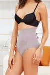 Zivame Tummy Control Midwaist Hipster Panty - Grey