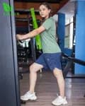 Bravo Active Dry T-shirts for Women in Bottle Green