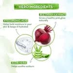 Mamaearth Beetroot Hydraful Sunscreen With Beetroot & Hyaluronic Acid - 50 g