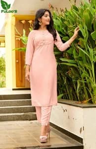 FuLooS GL Kosh Rayon Kurtis with Pants #01