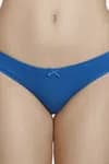 Zivame (Pack of 3) Bikini Low Rise Anti-Microbial Panty For Women - Fruit Blue Mykonos