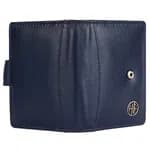 Hammonds Flycatcher Blue Leather Unisex Card Wallet (Cc602V)