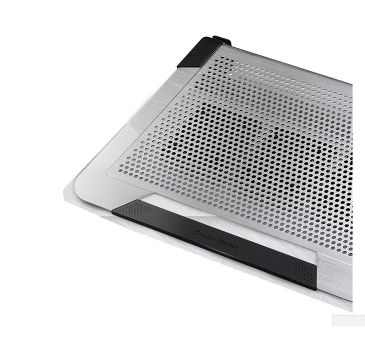 Notepal U3+, Cable Manger, 2-in1 Case, 3 x Moveable Fans, Metal - Silver