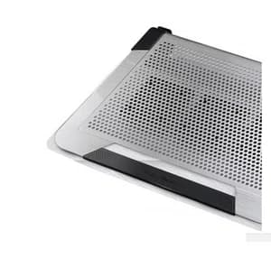 Notepal U3+, Cable Manger, 2-in1 Case, 3 x Moveable Fans, Metal - Silver