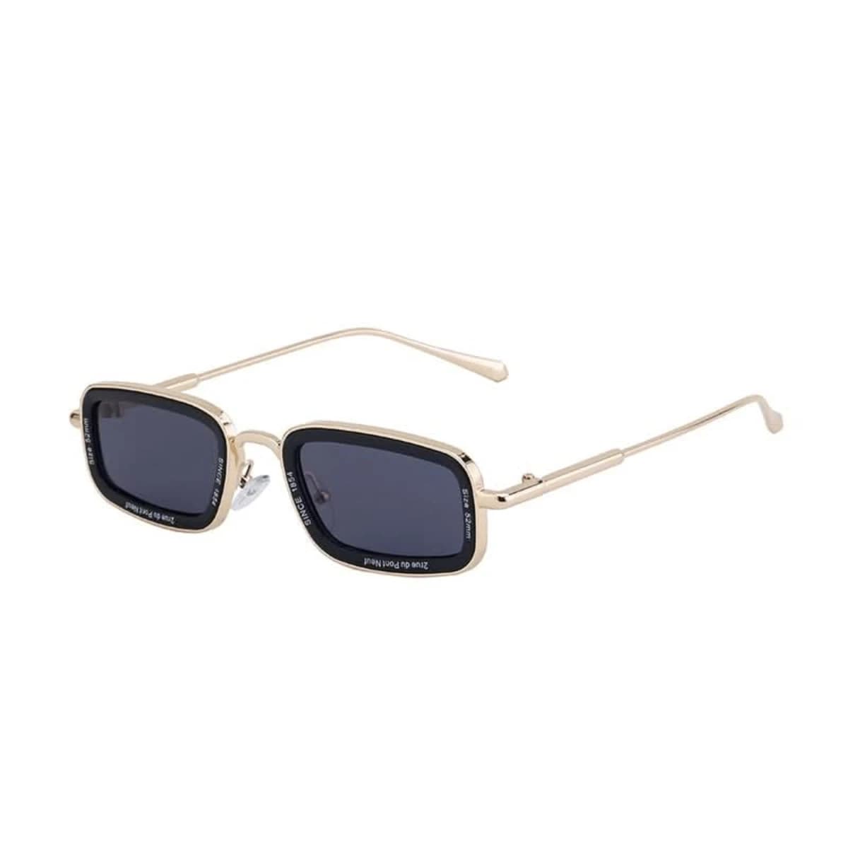 Oudi Premium UV Protected Lens Gold-Toned Polycarbonate Full Rim Sunglasses for Women Gold-Grey