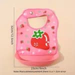 2 Pcs Waterproof Silicone Baby Feeding Bib Set with Crumb Catcher/Lyare