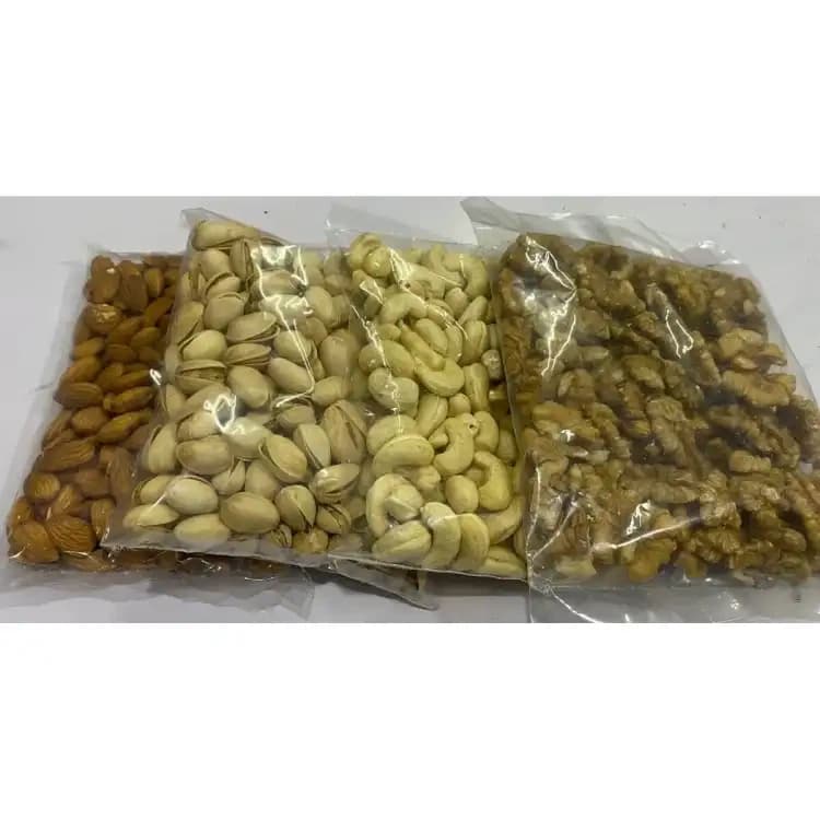 Kaju Badam Pistachio & Walnut Combo-200g Each