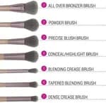 BH Cosmetics Lavish Elegance 15-Piece Brush Set with Cosmetic Bag