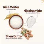 Mamaearth Rice Water Hydrating Body Lotion with Rice Water & Niacinamide for Dewy Glass Skin - 400 ml