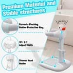 Adjustable Non-Slip Baby Shower Stand – Safe & Secure Bath Support for Toddlers