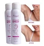 Kinggess Silky Beauty Hair Removal Spray Painless Depilatory Foam Mousse 150ml