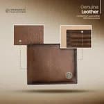 HAMMONDS FLYCATCHER RFID Protected Bi-Fold Wallet for Men Leather Original, Mens Wallet, Leather Wallets for Men, Premium Classic Purse with 3 Card Slots, Coin Pocket, Gift for Mens - Crunch Tan