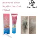 Vanekaa Hair Removal Depilation Gel (120ml) - Fast & Painless Body Hair Remover For Arms, Legs, and Underarms
