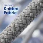 Elephu Braidy Series 547 PRO ( USB to Lightning/iPhone)| High speed data transfer| knitted fabric| aluminum tip| pure copper wire