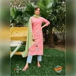 FuLoo's Savy Pure Cotton Designer Kurti in 3 set #02