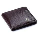 Hammonds FLycatcher Croco Brown Genuine Leather Wallet For Men