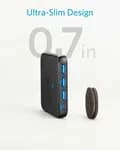 Anker 65W 4 Port PIQ 3.0 & GaN Fast Charger Adapter, PowerPort Atom III Slim Wall Charger - 45W USB C Port, Ideal for MacBook, Laptops, iPad Pro, iPhone, Galaxy, Pixel