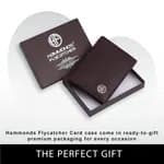 Hammonds Flycatcher RFID Protected Unisex Genuine Leather Card Holder