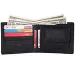 Hammonds Flycatcher Genuine Leather Black Wallet For Men (HF 594 BLK) - Men's Leather Wallet | Purse For Men |