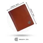 Hammonds Flycatcher RFID Protected Tan Leather Wallet For Men (HF 514 BLK)
