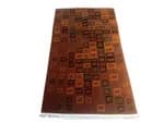 Rusty Modern Nepali Hand-Knotted Galaicha - 60 Knots, 94x157 Cm