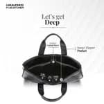 Hammonds Flycatcher Genuine Leather Laptop Bag For Men (Black)