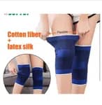 2 Pairs Combo Set (4 Pcs) Elastic Knee Support Brace MD-811 / MD-6019 Knee Guard Pad For Sports & Joint Pain Relief