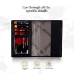 Hammonds Flycatcher Black Unisex Leather Passport Holder (PH602MH)
