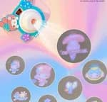 1PC Sanrio Kuromi Hello Toy Kitty Glowing Small Camera Kirby Anime Keyring Camera Keychain Toy for Girls Game Pendant