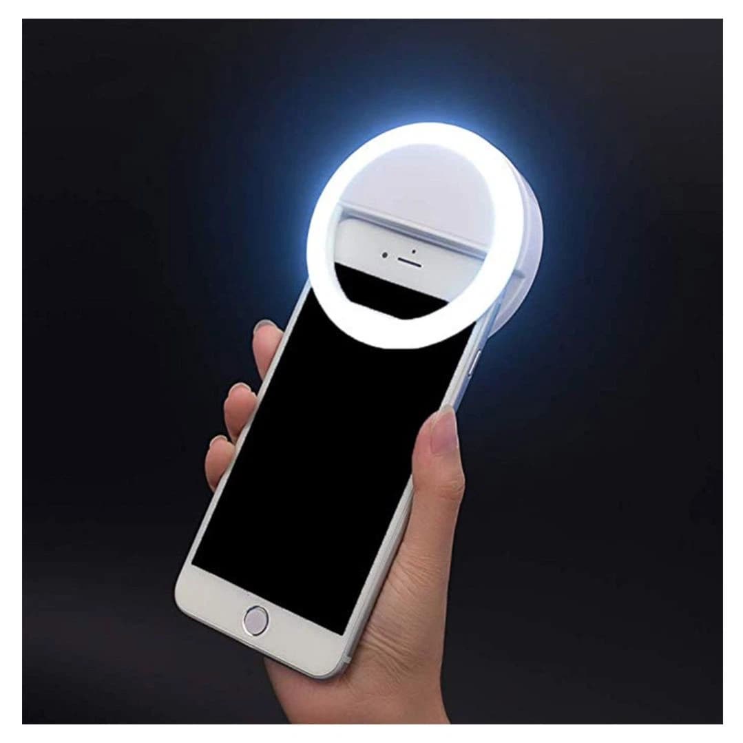 Selfie Ring Light LED Rechargable For Tiktok & Photography On Mobile