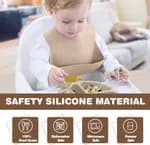 Premium Silicone Baby Feeding Set – All-in-One Self-Feeding & Weaning Kit