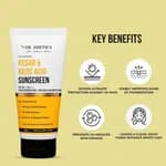 Dr. Sheth's Kesar & Kojic Acid Sunscreen with SPF 50+ PA++++ 50gm