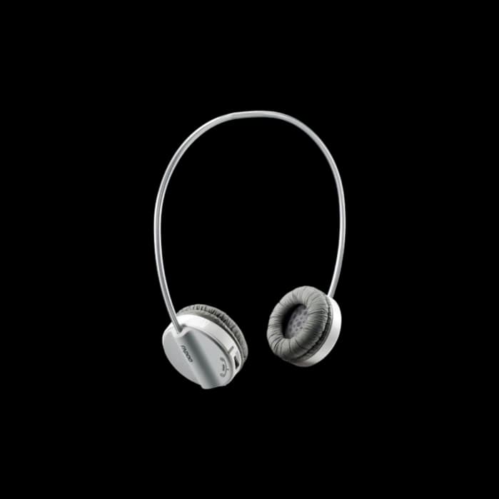 H6020 Bluetooth Headphone w/ mic, GREY - NEW PACKAGING