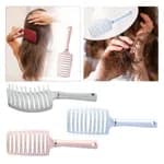 Hair Brush Scalp Massage Comb Hair Brush Bristle Women Wet Curly Detangle Hair Brush For Salon Hairdressing Styling Tools 1 Pcs