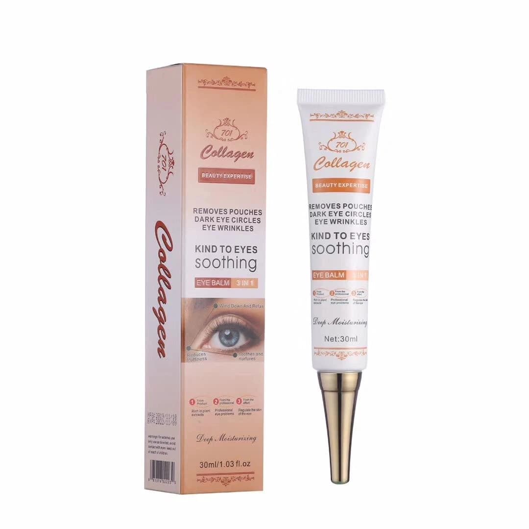 Natural 701 Collagen & Peptide Eye Cream – Dark Circle & Eye Bag Remover (30ml)