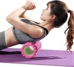 Foam Roller Yoga Gym Pilates Massage Physio Back Exercise-(multicolor)