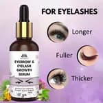 Eyebrow & Eyelash Growth Serum With Bhringraj Oil and Biotin 30ml