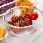 Deli Borosilicated Microwave Safe Glass Bowl 630ml