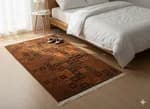 Rusty Modern Nepali Hand-Knotted Galaicha - 60 Knots, 94x157 Cm