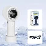 Mini HandHeld Turbo Fan Upto 100 Gear Speed,Upto 6 Hours Backup