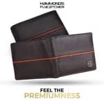 Hammonds Flycatcher Rfid Protected Brown Leather Wallet For Men