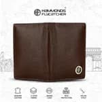 Hammonds Flycatcher Redwood Brown Unisex Genuine Leather Card Holder