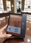 Versace leather wallet for men