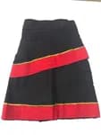 Girl Newari Traditional Saree Set Bhoto And Readymade Saree Patuki With Red Boarder Muga Red Mala Silver Plated Jyapu Shikhaa Sachika For Hair Bond Gold Plated Ear Ring Makasi Gold Plated Nyapu Shikhaa Silver Plated Kale
