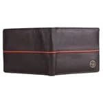 Hammonds Flycatcher RFID Protected Black Leather Wallet For Men (HF 579 BNL)