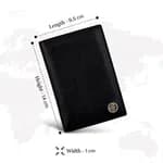 Hammonds Flycatcher Black Unisex Leather Passport Holder (PH602MH)