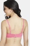 Zivame Padded Wired 3/4th Coverage Strapless Bra-Coral